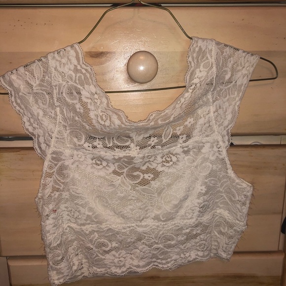 White lace bralette - Picture 2 of 3